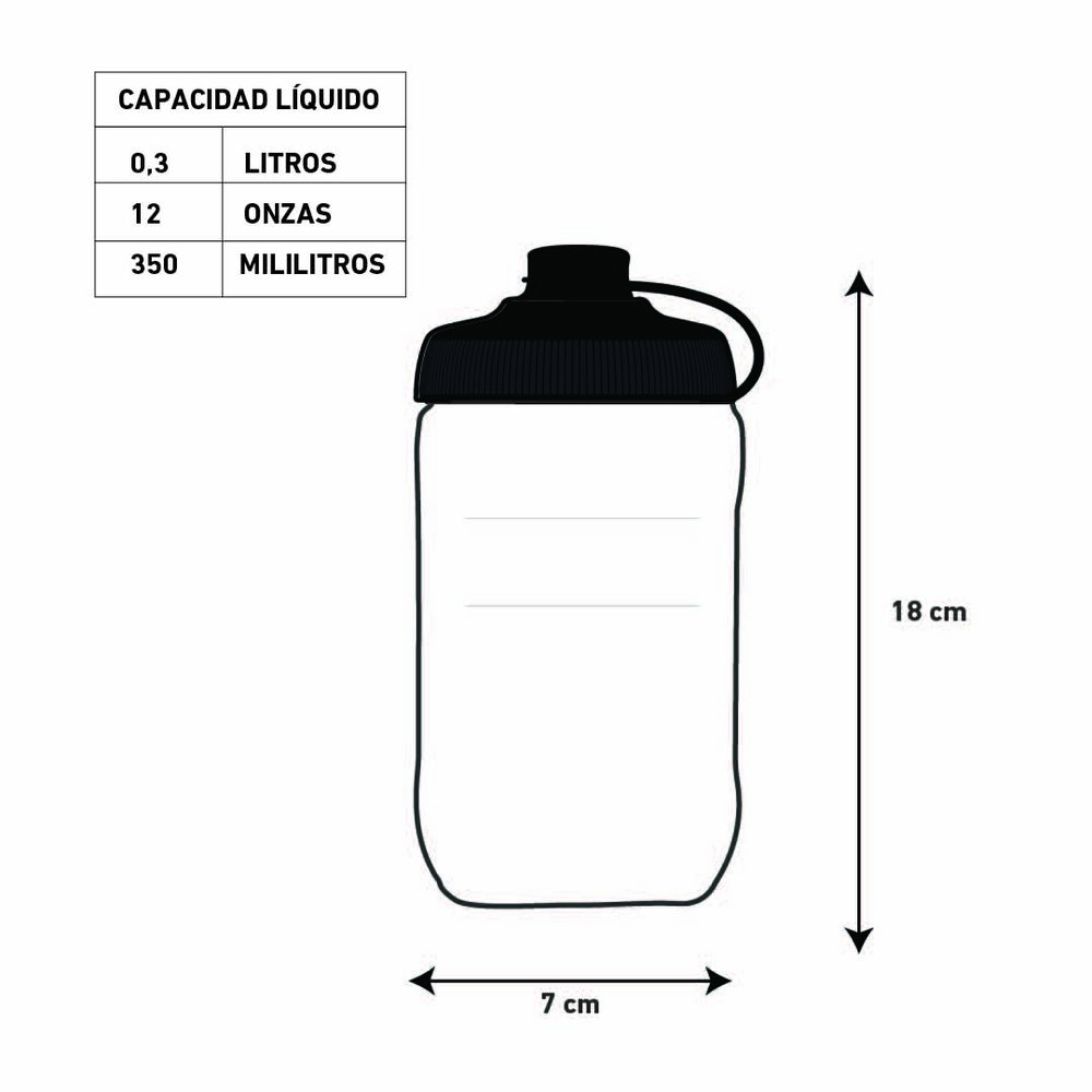 Botella De Agua Térmica Para Ciclismo 350ml Polar Bottle image number 3.0